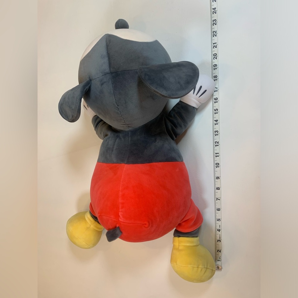 Disney shanghai Mickey Mouse Sleeping Plush, large, small stains on face - Picture 6 of 7